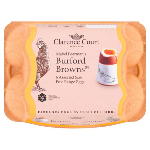 Clarence Court Burford Brown Medium Free Range Eggs thumbnail 2