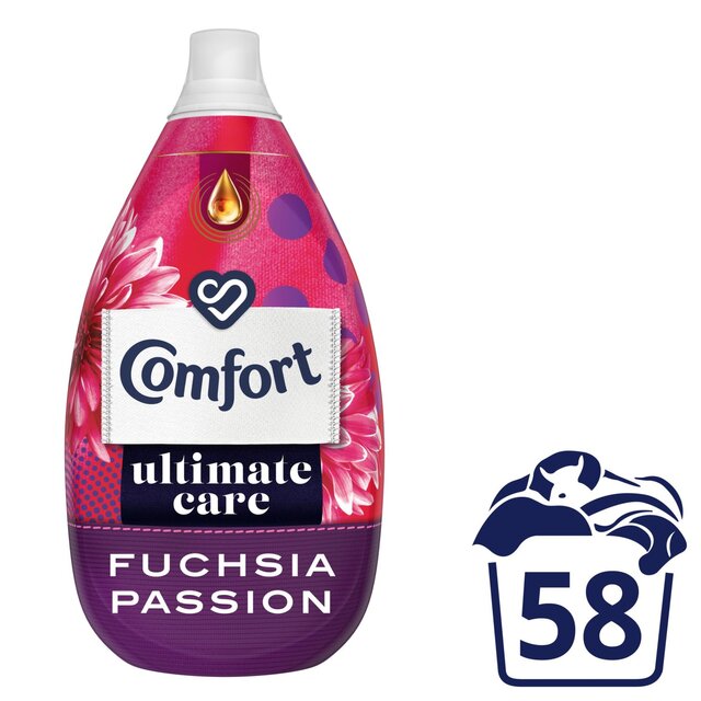 Comfort Intense Ultra Concentrated Fabric Conditioner Fuchsia 58 Wash
