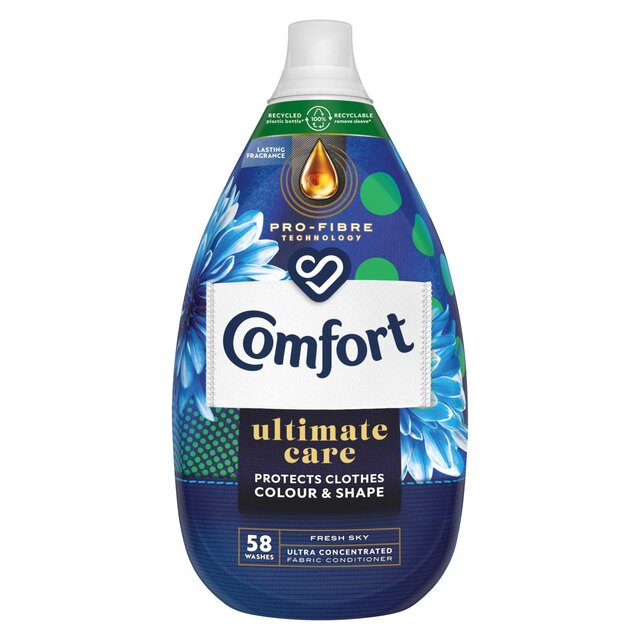 Comfort Intense Ultra Concentrated Fabric Conditioner Freshsky 58 Wash thumbnail 2