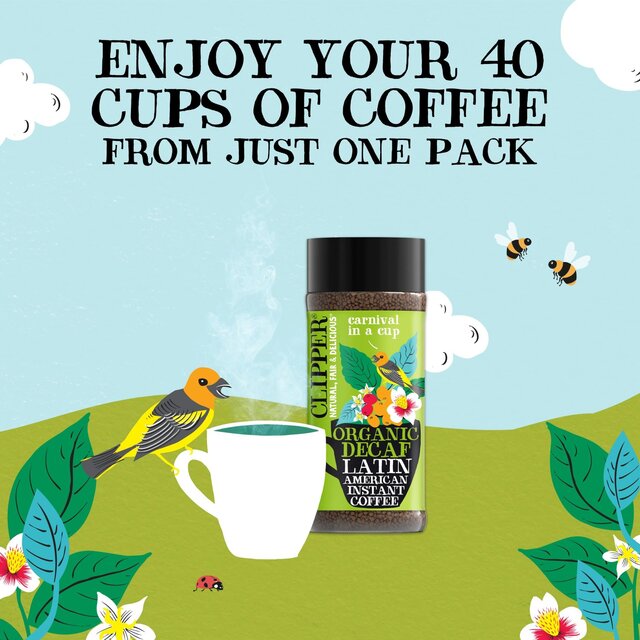 Clipper Latin American Decaf Fairtrade Organic Coffee thumbnail 3