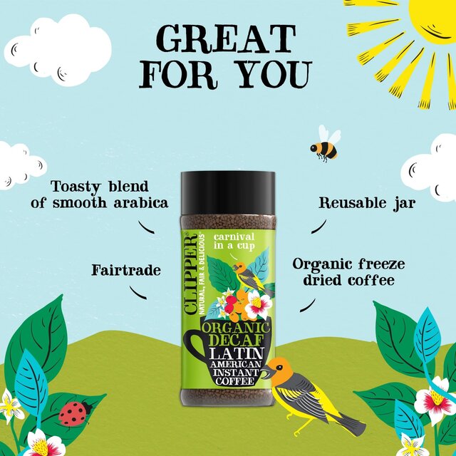 Clipper Latin American Decaf Fairtrade Organic Coffee thumbnail 4