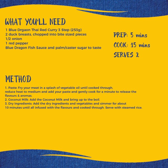 Blue Dragon Thai Red Curry Kit thumbnail 4