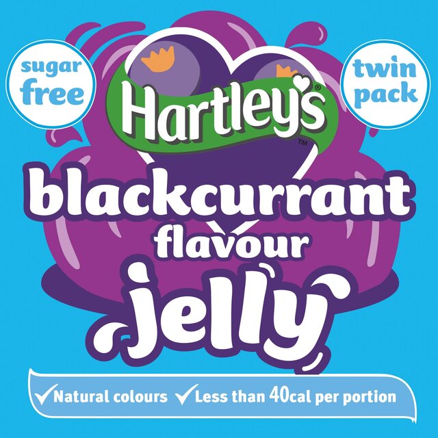 Hartley's Sugar Free Blackcurrant Jelly Crystals