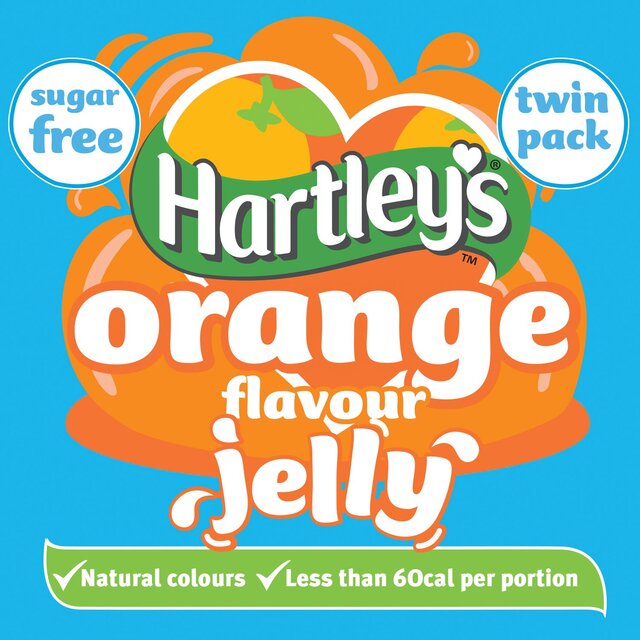 Hartley's Sugar Free Orange Jelly Crystals