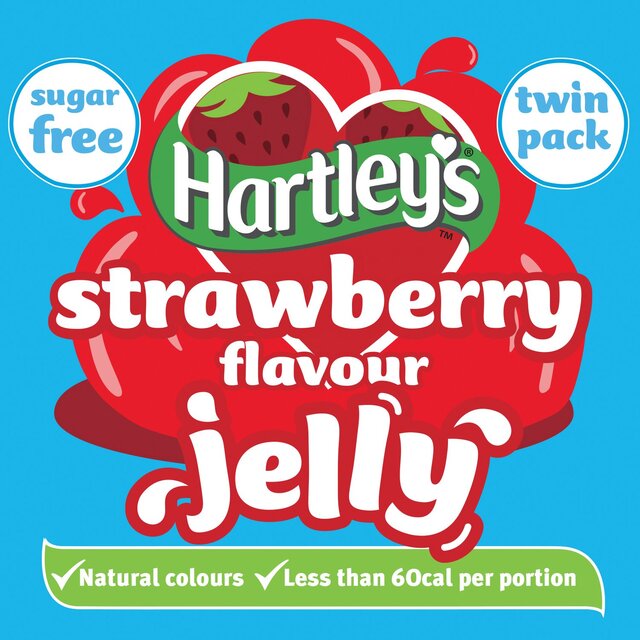 Hartley's Sugar Free Strawberry Jelly Crystals