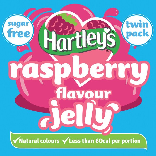Hartley's Sugar Free Raspberry Jelly Crystals