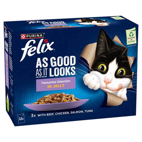 Felix As Good As it Looks Favourites Selection Wet Cat Food  thumbnail 8