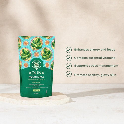 Aduna Moringa Organic Superfood Powder thumbnail 4