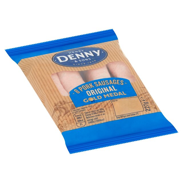 Denny 8 Gold Medal Pork Sausages thumbnail 2