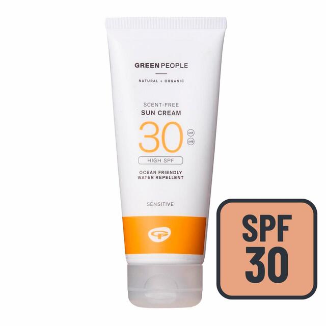 Green People SPF 30 Sun Cream Scent Free