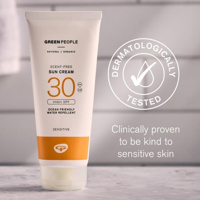 Green People SPF 30 Sun Cream Scent Free thumbnail 4