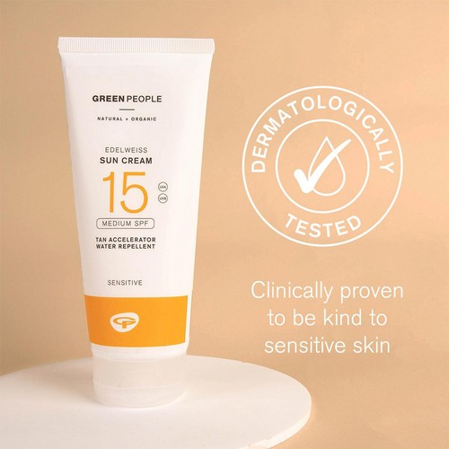 Green People SPF 15  Sun Cream With Tan Accelerator thumbnail 3
