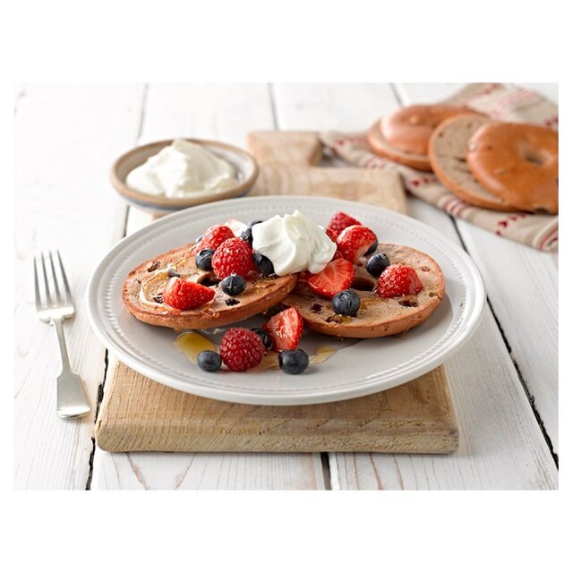 Warburtons Cinnamon & Raisin Thin Bagels thumbnail 3