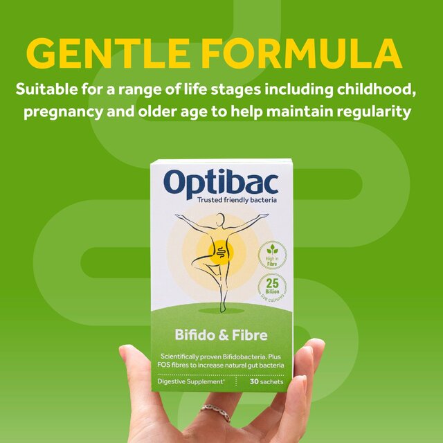 Optibac Probiotics Bifido & Fibre 10s thumbnail 4