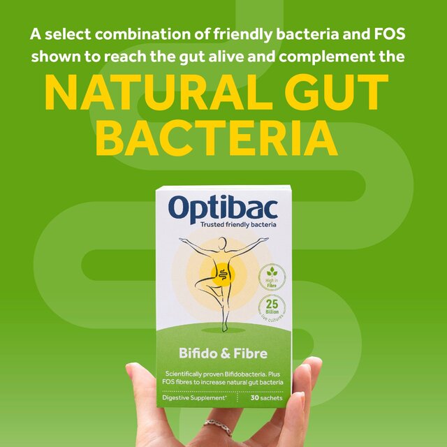 Optibac Probiotics Bifido & Fibre 10s thumbnail 7