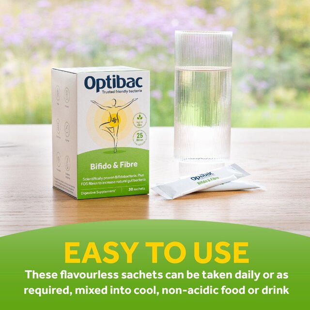 Optibac Probiotics Bifido & Fibre 10s thumbnail 8