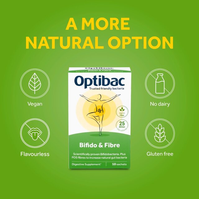 Optibac Probiotics Bifido & Fibre 10s thumbnail 9