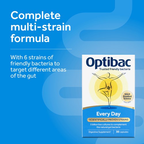 Optibac Probiotics Every Day - 90 Capsules  thumbnail 3