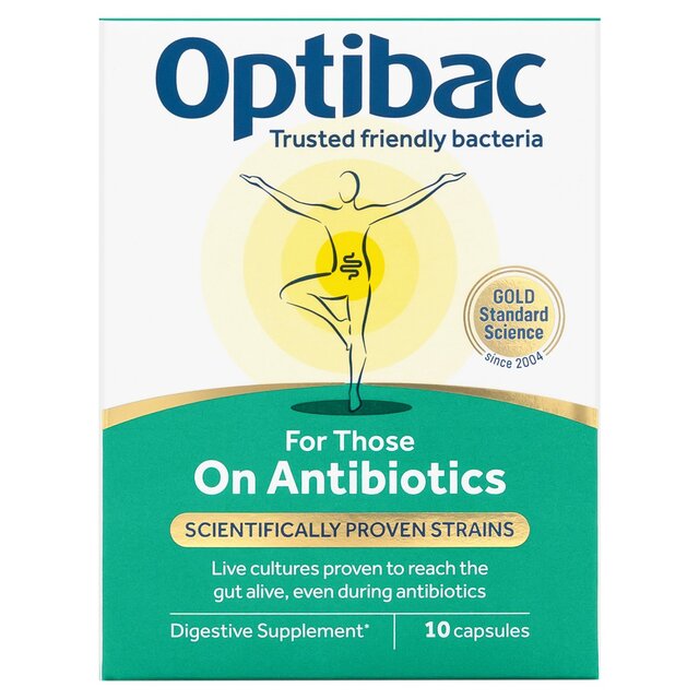 Optibac Probiotics For Those in Antibiotics 10s thumbnail 2