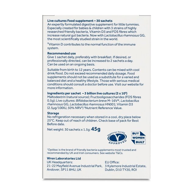 Optibac Probiotics Babies & Children 30s thumbnail 15