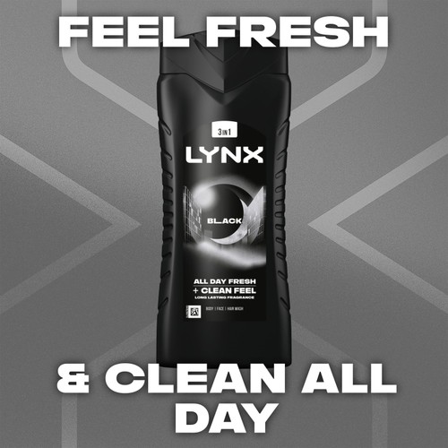 Lynx Black Body Wash Shower Gel thumbnail 8