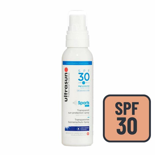 Ultrasun SPF 30 Sports Spray Sunscreen