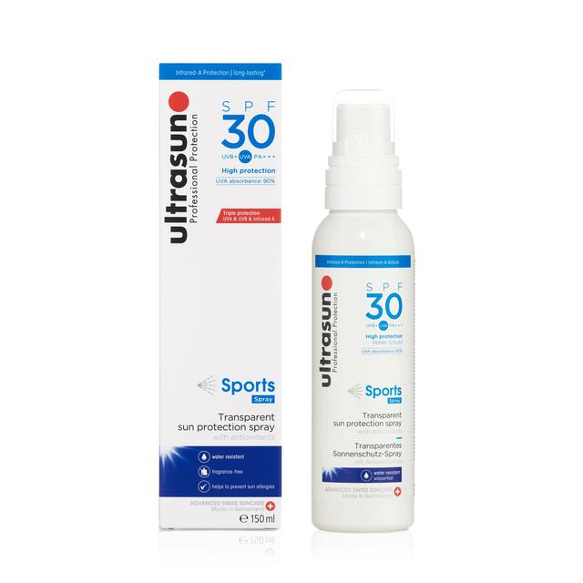 Ultrasun SPF 30 Sports Spray Sunscreen thumbnail 3