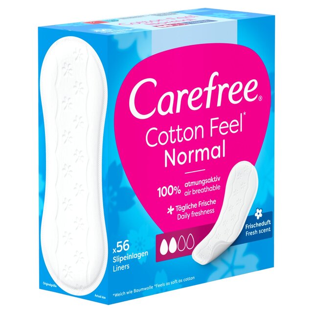 Carefree Cotton Breathable Pantyliners thumbnail 3