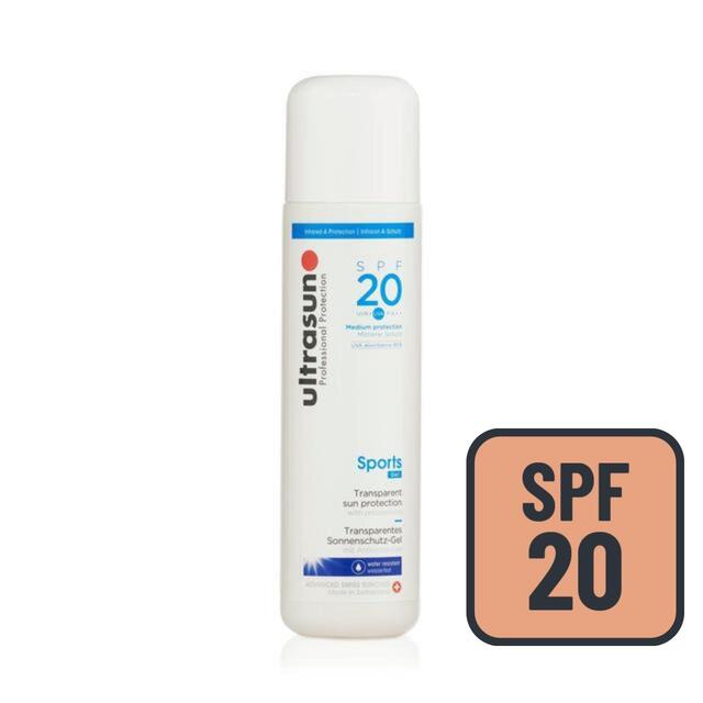 Ultrasun SPF 20 Sports Gel Sunscreen