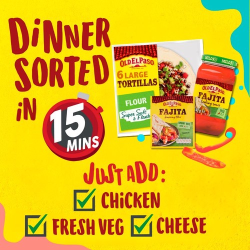 Old El Paso Smoky BBQ Fajita Seasoning Mix thumbnail 8