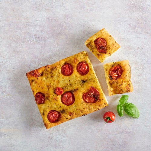 Dell'Ugo Cherry Tomato & Basil Pesto Focaccia thumbnail 3