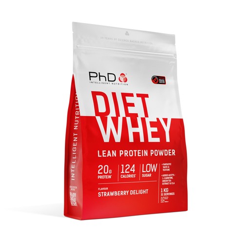 PhD Nutrition Strawberry Delight Diet Whey Powder thumbnail 2