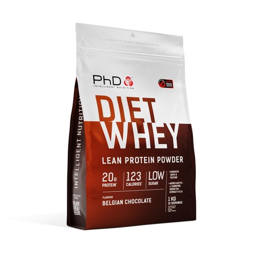 PhD Nutrition Belgian Chocolate Diet Whey Powder thumbnail 2