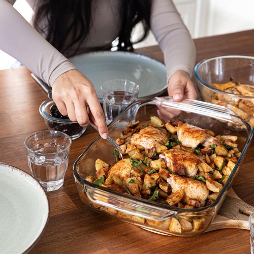 Pyrex Glass Roaster 39cm thumbnail 4