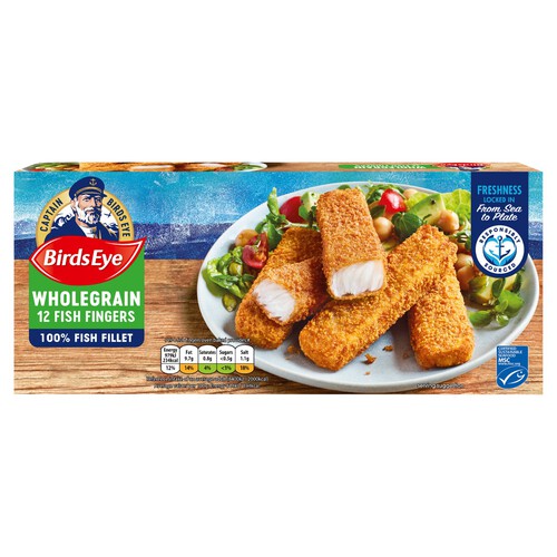 Birds Eye 12 MSC Breaded Wholegrain Fish Fingers thumbnail 2