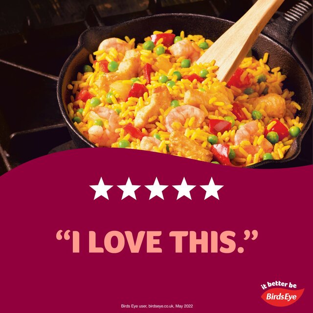 Birds Eye Stir Cook Meal Spanish-Style Paella with Chicken & Prawns thumbnail 2