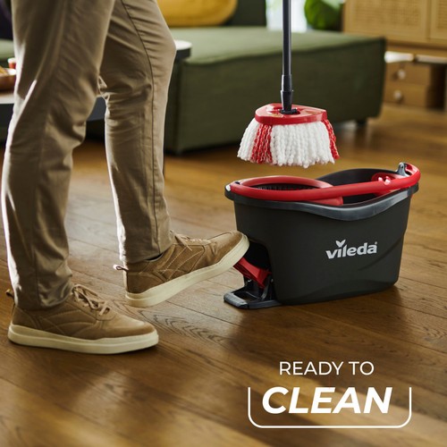 Vileda Turbo 2in1 Spin Mop and Bucket Set thumbnail 3
