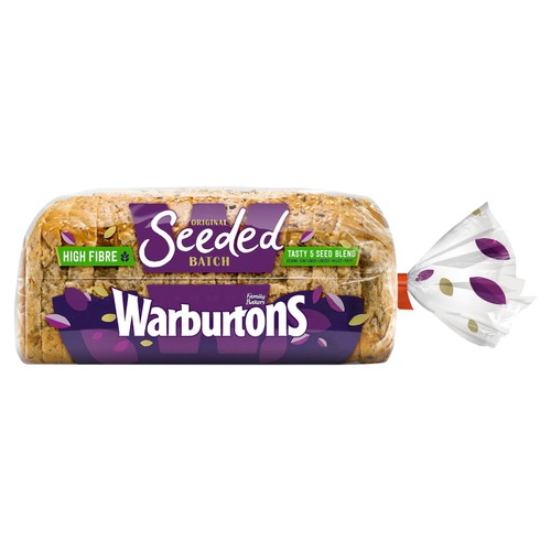 Warburtons Sliced Seeded Batch Loaf thumbnail 2
