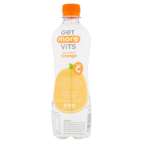 Get More Sparkling Vitamin C Water Orange thumbnail 2