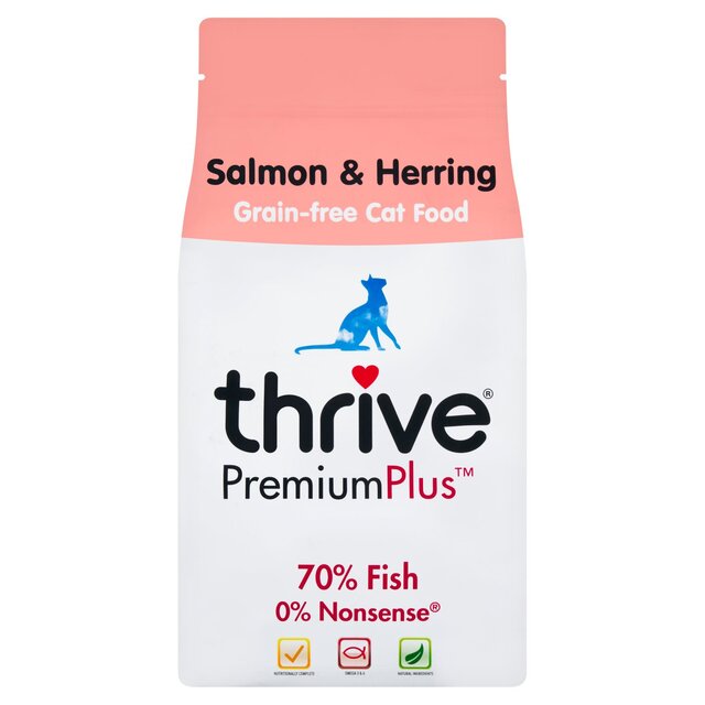 Thrive PremiumPlus Salmon & Herring Dry Cat Food
