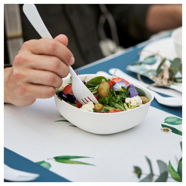 White Bagasse 14cm Party Bowls thumbnail 5