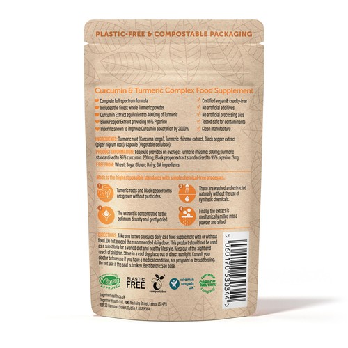 Together Health Turmeric & Curcumin Supplement thumbnail 2