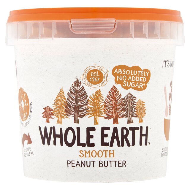 Whole Earth Smooth Peanut Butter thumbnail 2