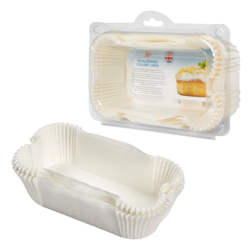 Tala 30 Non-stick Loaf Baking Tin Liners 2lb  thumbnail 3