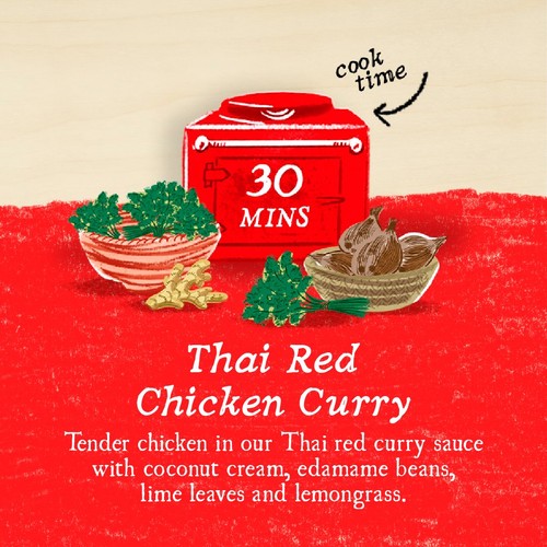 Charlie Bigham's Thai Red Chicken Curry & Fragrant Rice for 2 thumbnail 5