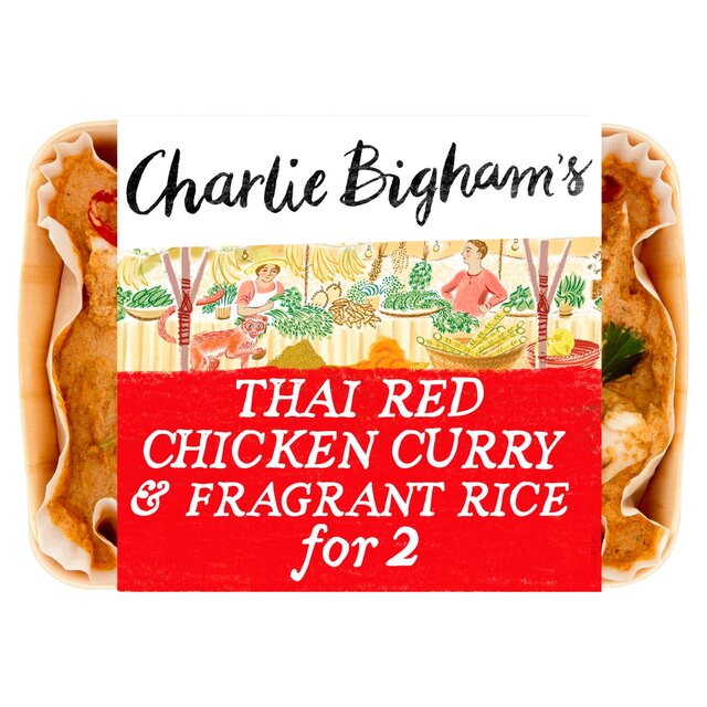 Charlie Bigham's Thai Red Chicken Curry & Fragrant Rice for 2
