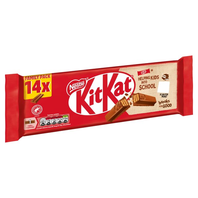 KitKat 2 Finger Milk Chocolate Biscuit Bar thumbnail 3