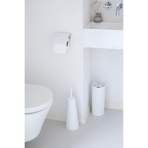 Brabantia ReNew Toilet Brush & Holder, White thumbnail 4