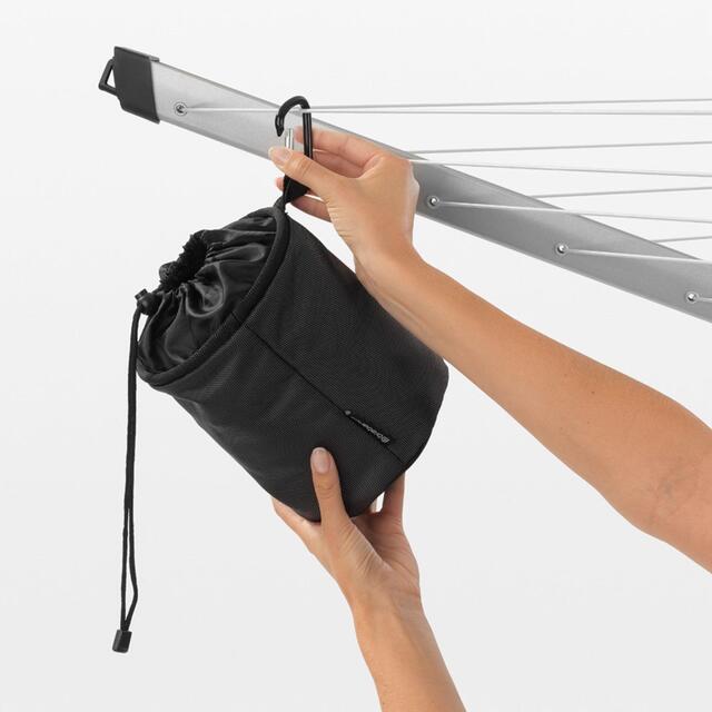 Brabantia Black Premium Peg Bag thumbnail 5