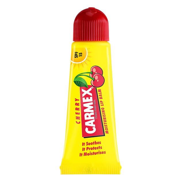 Carmex Cherry Lip Balm Tube SPF15 thumbnail 3